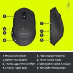 Mouse Wireless Logitech M330 Silent Plus, Negru - imagine 15