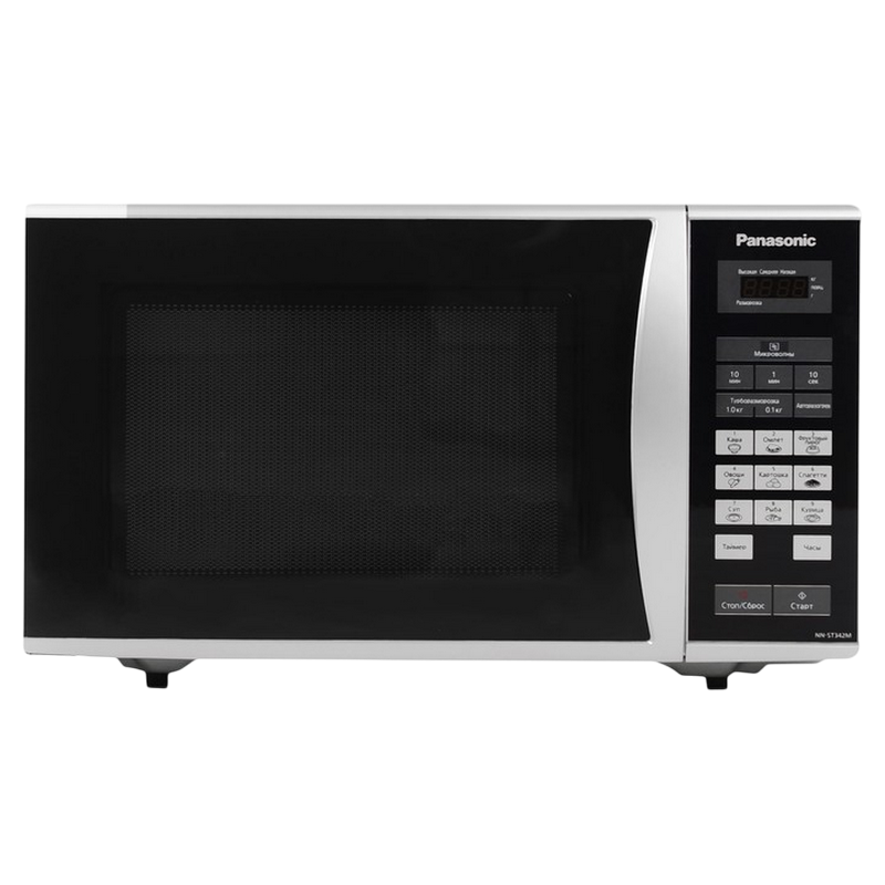 17f6e7ea-e719-48ce-8f49-a9cd642f7374 Cuptor cu microunde Panasonic NN-ST342MZUE, Argintiu - Image 1