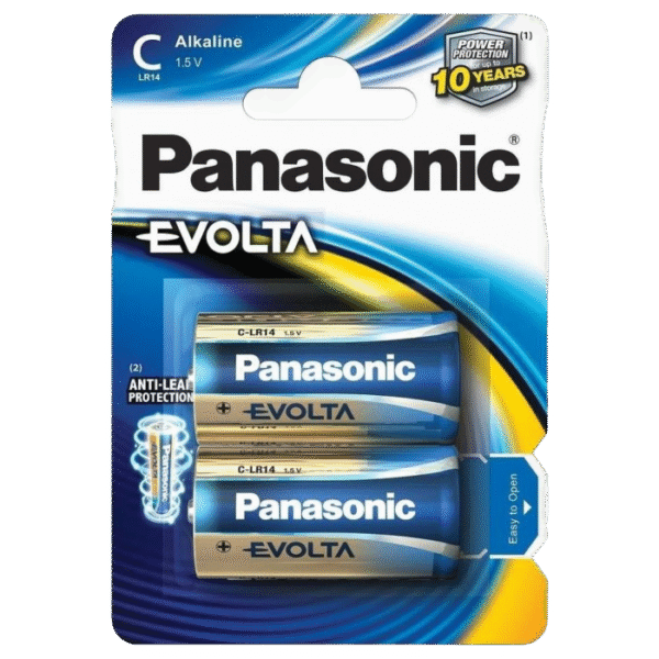 Baterii Panasonic LR14EGE, C, 2buc.