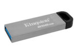 256GB USB3.2 Flash Drive Kingston DataTraveler Kyson, Silver, Metal Case, Key Ring (DTKN/256GB) - Image 4