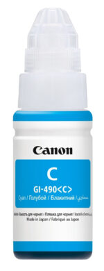 Recipient de cerneală Canon GI-490, 70ml, Cyan - Image 6