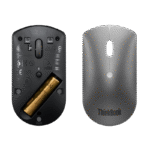 Mouse Wireless Lenovo ThinkBook Bluetooth Silent Mouse, Gri - imagine 6