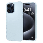 Husă Spigen iPhone 15 Pro Thin Fit, Albastru stins