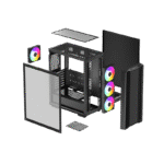 Carcasă PC Deepcool CC560  ARGB V2, Midi-Tower, Fără PSU, Negru - Image 9