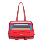 Geantă pentru Laptop RivaCase Orly, 14", Poliester, Roșu - Image 16