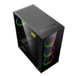 Carcasă PC Gamemax Draco XD, Midi-Tower, Fără PSU, Negru - Image 14
