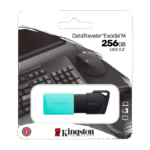 Memorie USB Kingston DataTraveler Exodia M, 256GB, Negru/Albastru - imagine 4