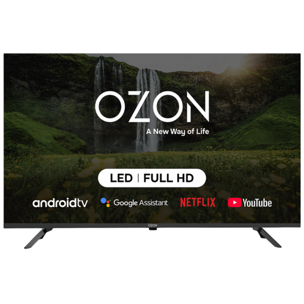 40" LED SMART TV OZON H40S7000R, 1920x1080 FHD, Android TV, Negru