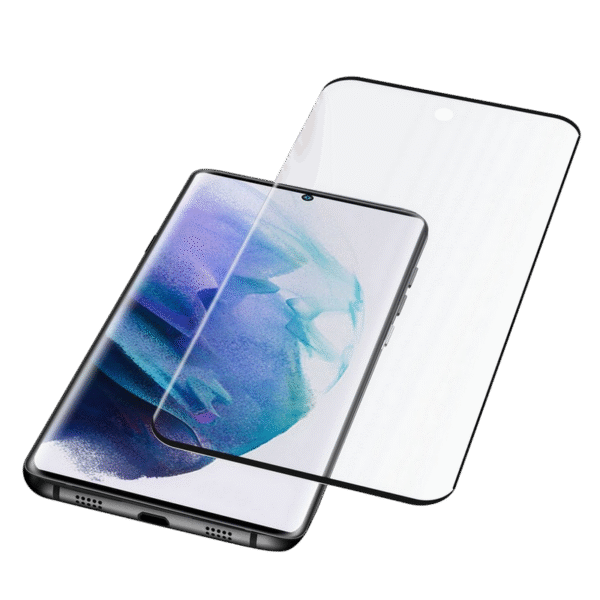Sticlă de protecție Cellularline Impact Glass Curved- Galaxy S22 Ultra, Transparent
