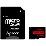 Card de Memorie Apacer microSDHC UHS-I U1 Class 10, 64GB
