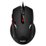 Set Tastatură + Mouse + Mouse Pad SVEN GS-9200, Cu fir, Negru/Rosu - imagine 4