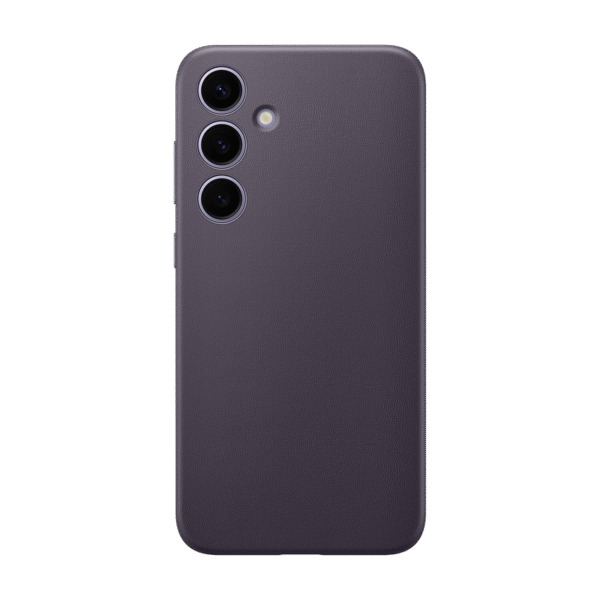 Husă Samsung Vegan Leather Case Galaxy S24+, Violet Întunecat