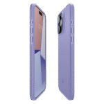 Husă Spigen iPhone 15 Pro Thin Fit, Iris violet - Image 9