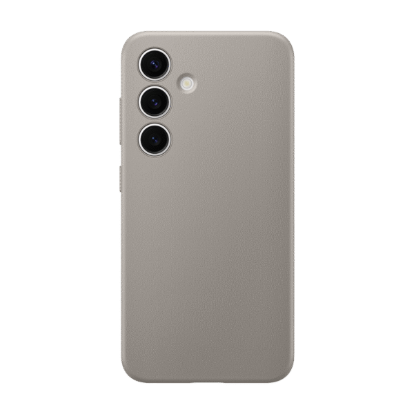 Husă Samsung Vegan Leather Case Galaxy S24, Taupe