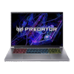 Laptop Gaming 16" Acer Predator Triton Neo 16 PTN16-51, Sparkly Silver, Intel Core Ultra 7 155H, 16GB/1024GB, Linux eShell