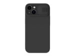 Husă Nillkin iPhone 14 Plus, CamShield Silky Silicone, Negru - Image 3