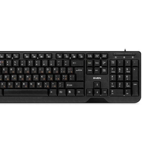 Set Tastatură + Mouse SVEN KB-S330C, Cu fir, Negru