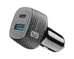 Incărcător auto Cellularline 18W+ PD 30W, 48W, Negru