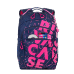 Rucsac zilnic RivaCase Heide, 15.6", Poliester, Albastru închis/Roz - Image 9