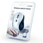 Mouse Wireless Gembird MUSW-4B-02-BS, Negru/Argintiu - imagine 4