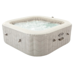 INTEX Надувной СПА джакузи “Chevron Deluxe Square Bubble” 173х71см, 795Л, 4-х местный - imagine 3