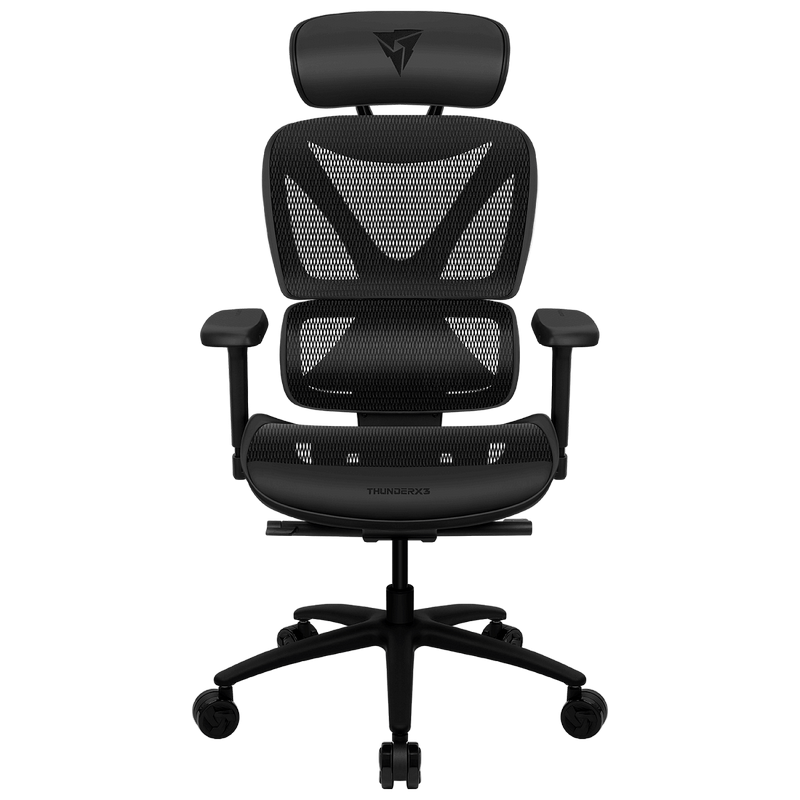 2962abb8-78d5-424d-90d9-4a737757b074 Scaun Gaming ThunderX3 XTC, Plasă Respirabilă, PU Piele, Negru - Image 1