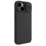 Husă Nillkin iPhone 15 Plus, CamShield Silky Silicone, Elegant Black - Image 4