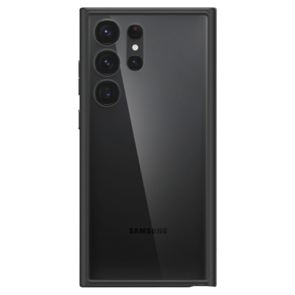 Husă Spigen Samsung S23 Ultra, Ultra Hybrid, Negru mat