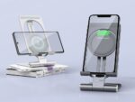 Încărcător wireless Nillkin PowerHold Mini, 15W, Gri - imagine 2