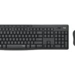 Set Tastatură + Mouse Logitech MK295, Fără fir, Negru