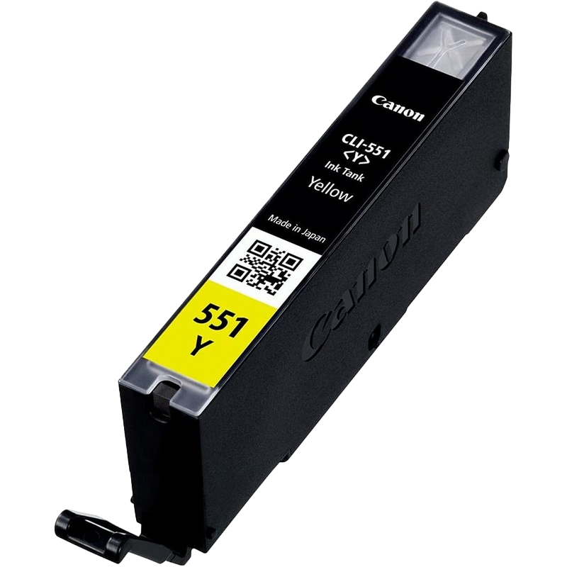 2dfbd679-ee4e-4ca9-ade9-3100acde88eb Cartuș de cerneală Canon CLI-551, 7ml, Galben - Image 1