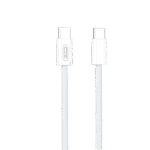 Cablu încărcare și sincronizare XO NB-Q260B, USB Type-C/USB Type-C, 1,5m, Alb