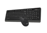 Set Tastatură + Mouse A4Tech FG1012S, Fără fir, Negru - Image 3