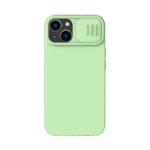 Husă Nillkin iPhone 14 Plus, CamShield Silky Silicone, Verde
