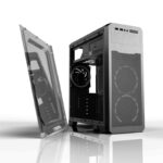 Carcasă PC Gamemax G563, Midi-Tower, Fără PSU, Negru - Image 9