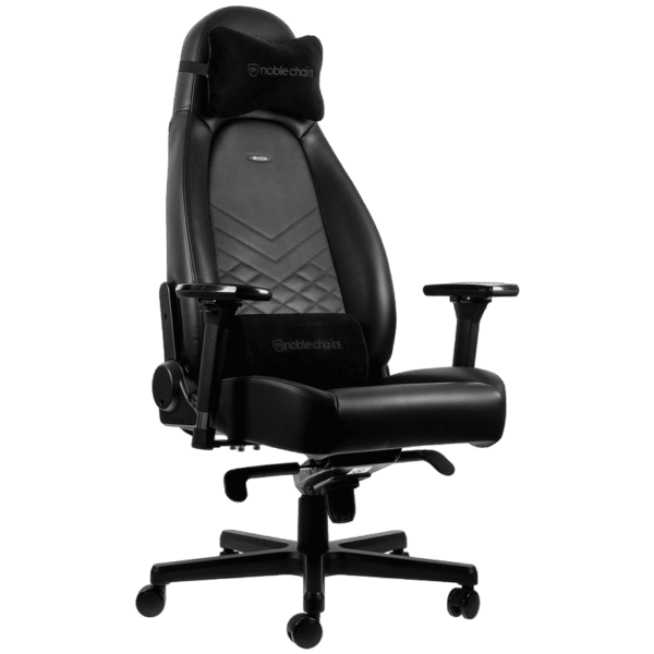 Scaun Gaming Noblechairs Icon, PU Piele, Negru