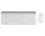 Set Tastatură + Mouse Logitech MK470, Fără fir, Alb