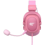Căști gaming Havit H2002d, Cu fir, Roz - Image 7
