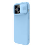 Husă Nillkin iPhone 14 Pro, CamShield Silky Silicone, Blue Haze - Image 2