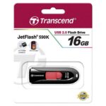 Memorie USB Transcend JetFlash 590, 16GB, Negru - imagine 5
