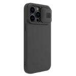 Husă Nillkin iPhone 14 Pro Ma CamShield Silky Magnetic Silicone, Elegant Black - imagine 7