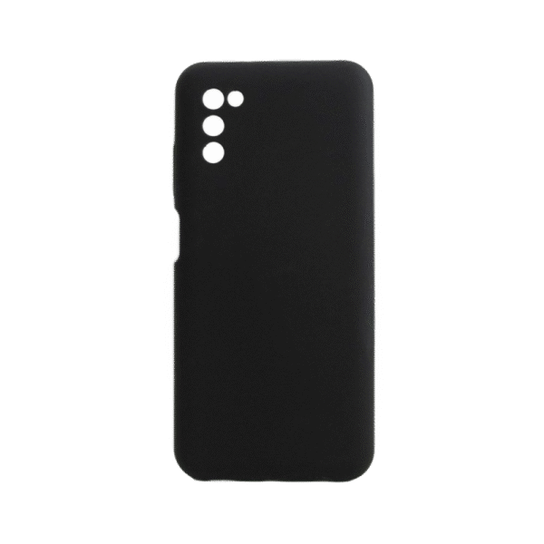 Husă Xcover Galaxy A03 - Liquid Silicone, Negru