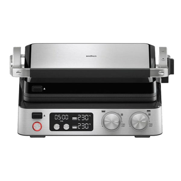 Grătar electric Braun CG 7044, 2000W, Negru | Oţel inoxidabil