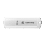 Memorie USB Transcend JetFlash 370, 32GB, Alb - imagine 3