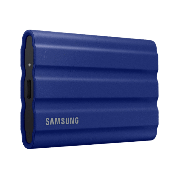 SSD portabil extern Samsung T7 Shield, 2 TB, Albastru (MU-PE2T0R/WW)