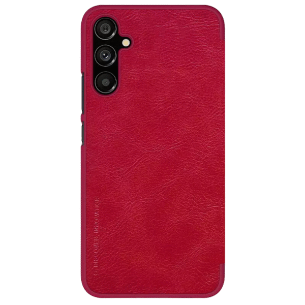 Husă tip carte Nillkin Galaxy A34 - Qin LC, Roșu
