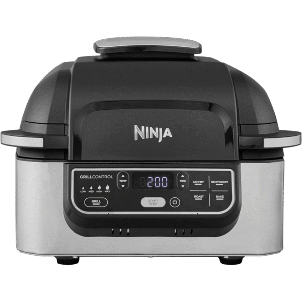 Grătar electric Ninja Sizzle AG301EU, 1760W, Negru | Argintiu