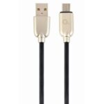 Cablu încărcare și sincronizare Cablexpert CC-USB2R-AMmBM-1M, USB Type-A/micro-USB, 1m, Negru - Image 2