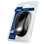 Mouse Wireless SVEN RX-220W, Negru - imagine 3