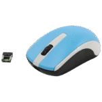 Mouse Wireless Genius ECO-8100, Albastru - imagine 3